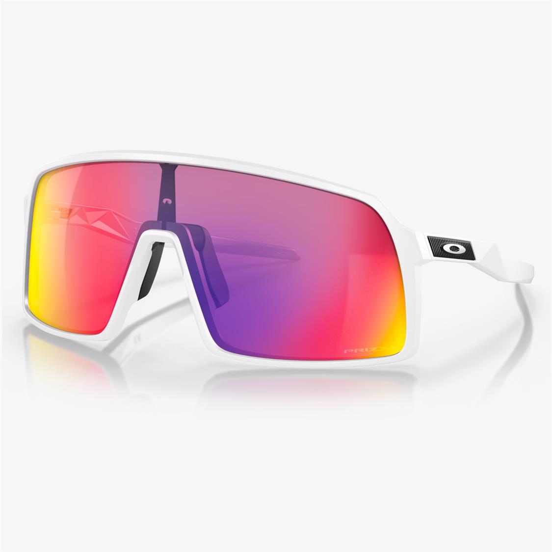 0OO9406-0637 Oakley Sutro Sunglasses Matte White Frame with PRIZM Road Lens