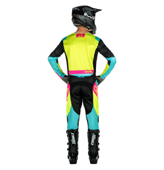 O'Neal 2025 HARDWEAR AIR Slam Pant - Black/Neon/Pink