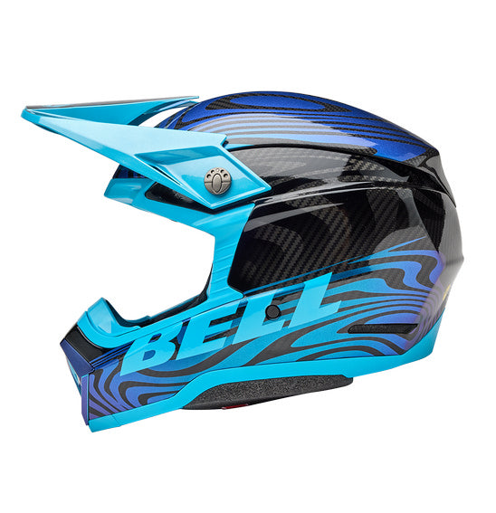 Bell MOTO-10 SPHERICAL Cortex Gloss Blue