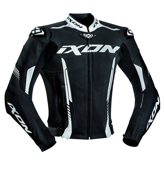 Ixon VORTEX 2 Jacket Blk/Wht - Sport Leather