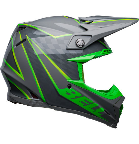 Bell MOTO-9S FLEX Sprite Gloss Grey/Green