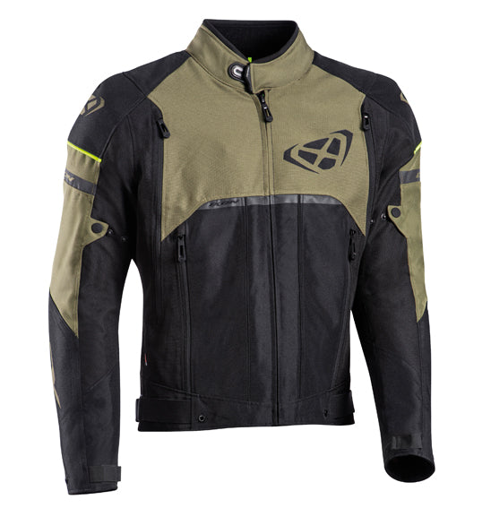 Ixon ALLROAD Jacket Blk/Khk - WP Sport/sport-Touring