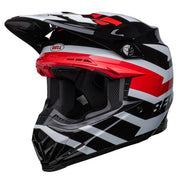 Bell MOTO-9S FLEX Banshee Gloss Black/Red