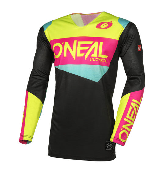 O'Neal 2025 HARDWEAR AIR Slam Jersey - Black/Neon/Pink