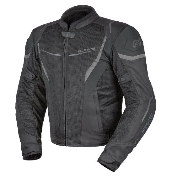 RJAYS SWIFT III Jacket Blk/Grey - Hi Flow Mesh Sports