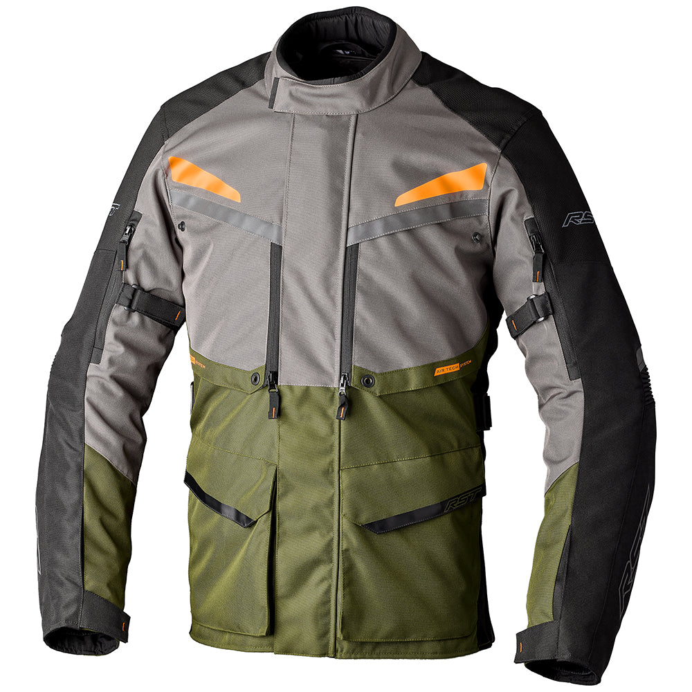 RST MAVERICK EVO CE TEXTILE JACKET [KHAKI GREY ORA