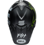 Bell MOTO-9S FLEX Fasthouse MC Core Matte Black/Yellow