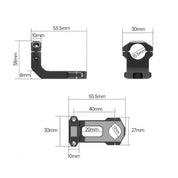 REARVIEW MIRROR MOUNT 17MM BALL HEAD MFP0056 - 5