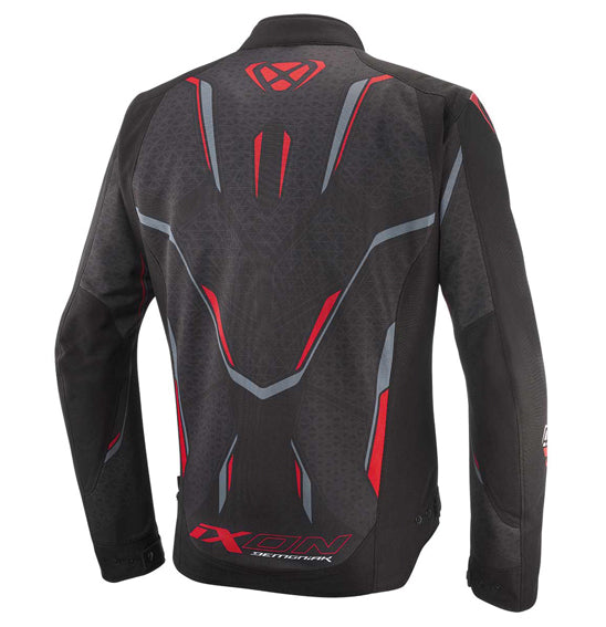 Ixon DEMONIAK Jacket Blk/Red - Sport Textile