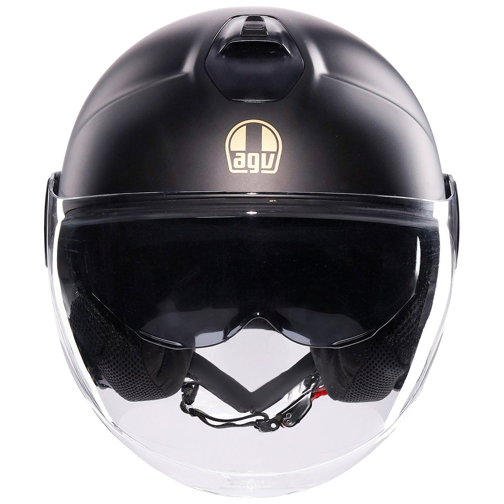 AGV ETERES [PONZA MATT BLACK GOLD] 2