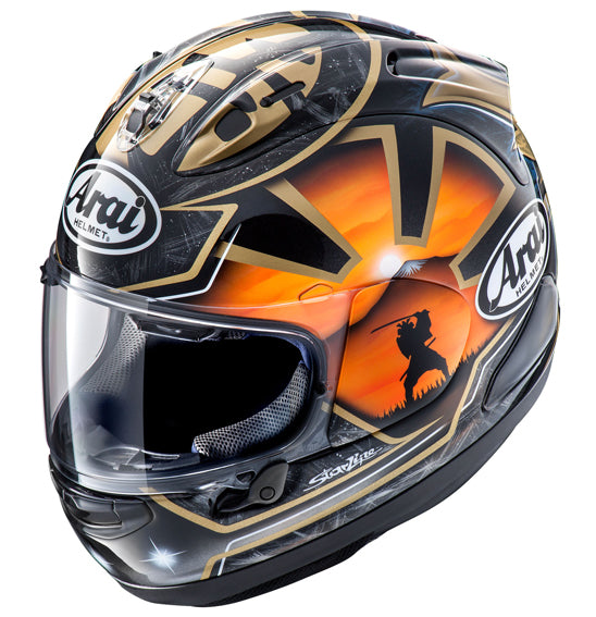 Arai RX-7V EVO - Pedrosa Spirit Gold