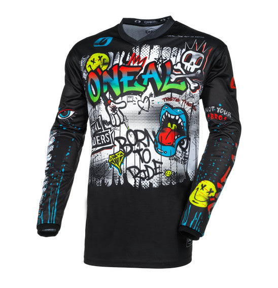 O'Neal 2025 ELEMENT Rancid Jersey - Black/White