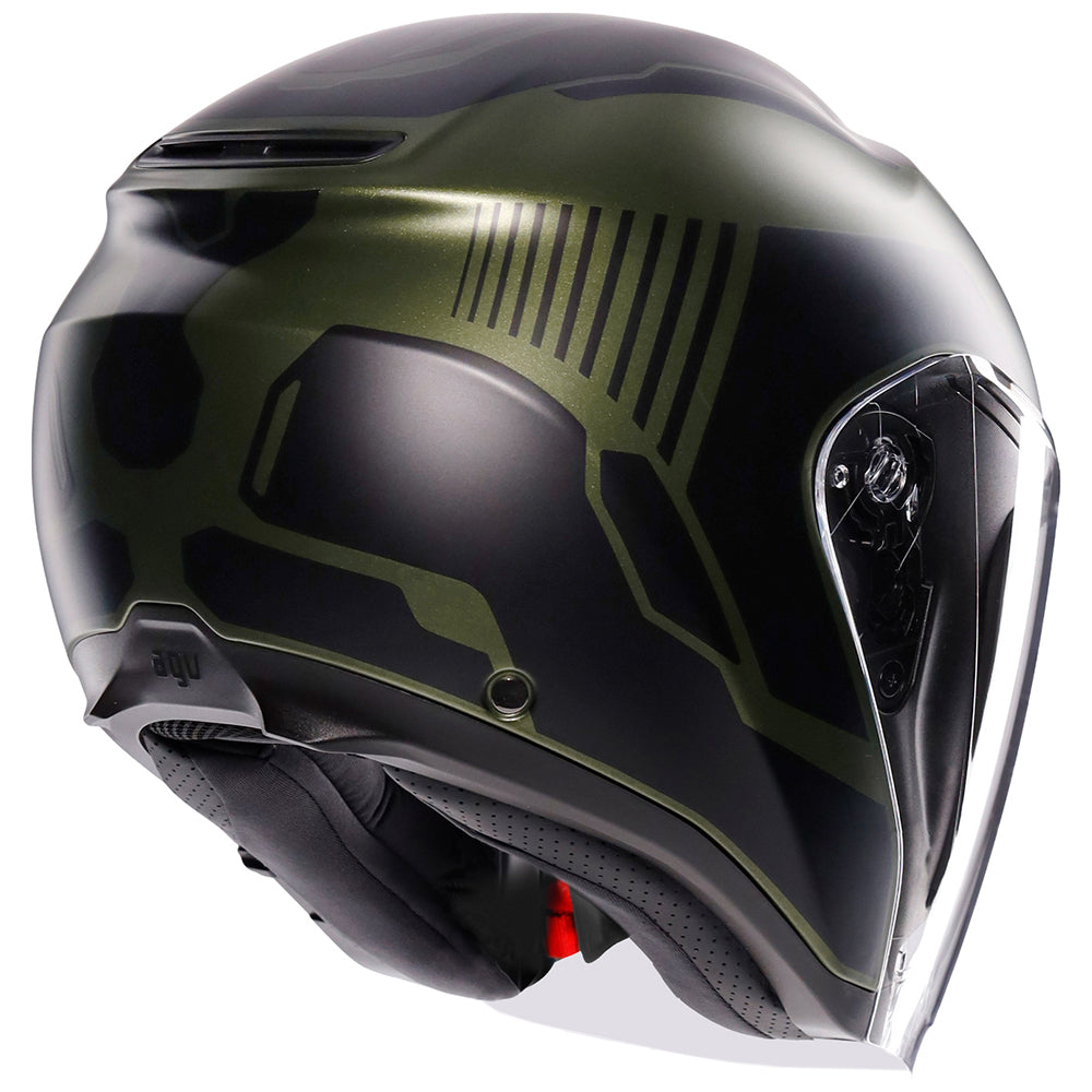 AGV IRIDES [SAKAI MATT GREEN BLACK] 6