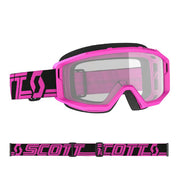 Scott Primal Goggle Pink_Black with Clear Lens