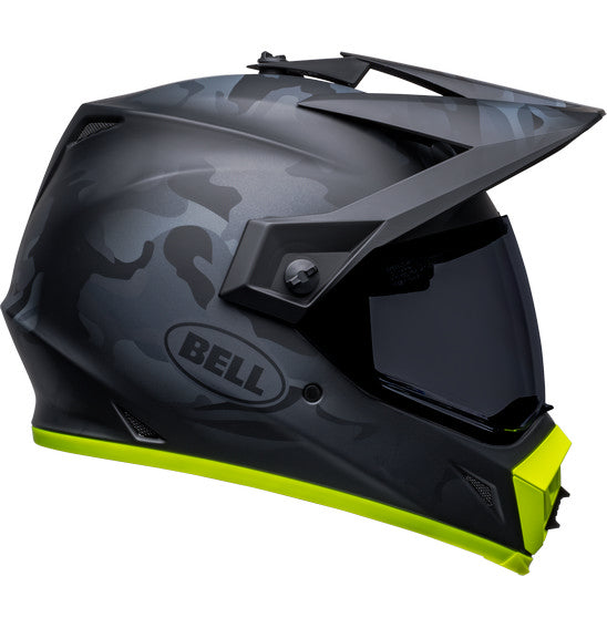 Bell MX-9 ADV MIPS Stealth Camo Matte Black/Hi-Viz Yel