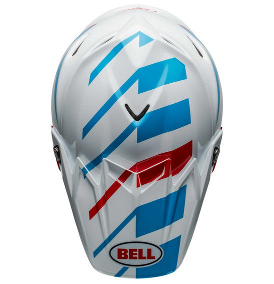 Bell MOTO-9S FLEX Banshee Gloss White/Red