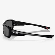 0OO923892380454 Oakley Fives Squared Sunglasses Polished Black Frame w/ Grey Lens