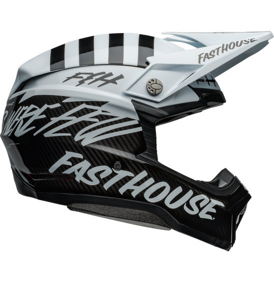 Bell MOTO-10 SPHERICAL Fasthouse Mod Squad White/Black