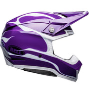 Bell MOTO-10 SPHERICAL Slayco LE Purple/White