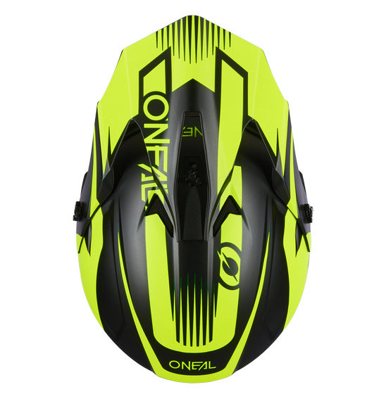 O'Neal Youth 1SRS STREAM V.23 Helmet - Black/Neon Yel