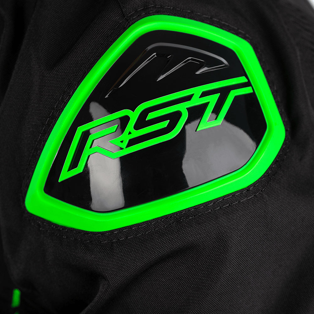 RST S-1 CE TEXTILE JACKET [BLACK GREY NEON GREEN] 