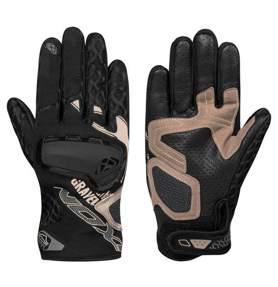 Ixon GRAVEL AIR Glove Blk/Sand - Lightweight Adventure