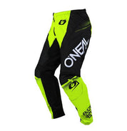 O'Neal 2025 ELEMENT Racewear Pant - Black/Neon Yellow