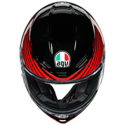 AGV K6 RUSH [BLACK/RED]