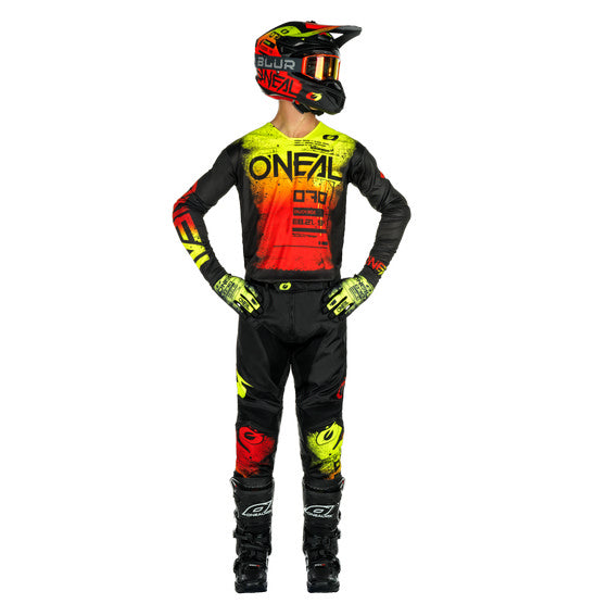 O'Neal 2025 Youth MAYHEM Scarz Pant - Black/Red