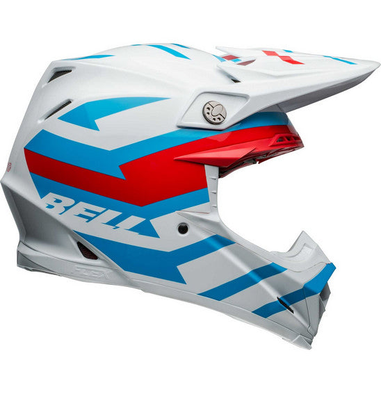 Bell MOTO-9S FLEX Banshee Gloss White/Red