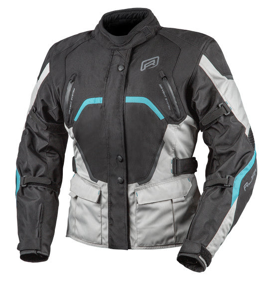 RJAYS VOYAGER 6 Ladies Jacket Grey/Blk - WP Touring