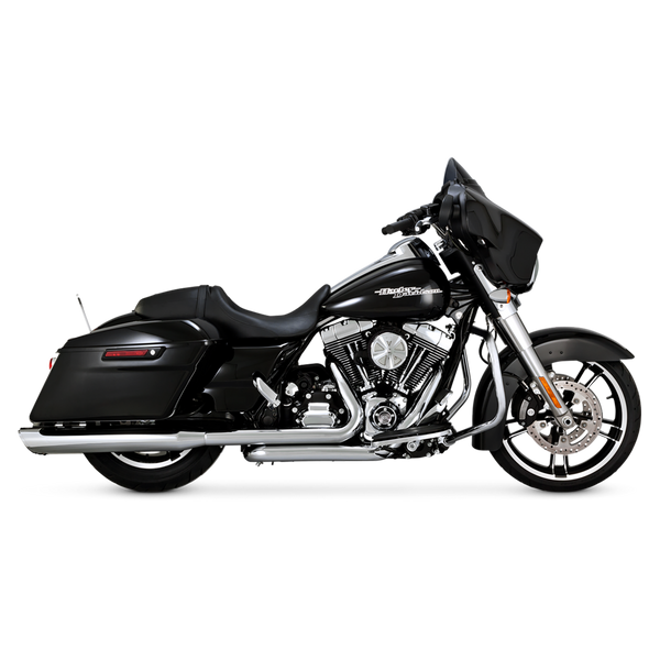 VANCE & HINES TWIN SLASH ROUND SLIP-ONS