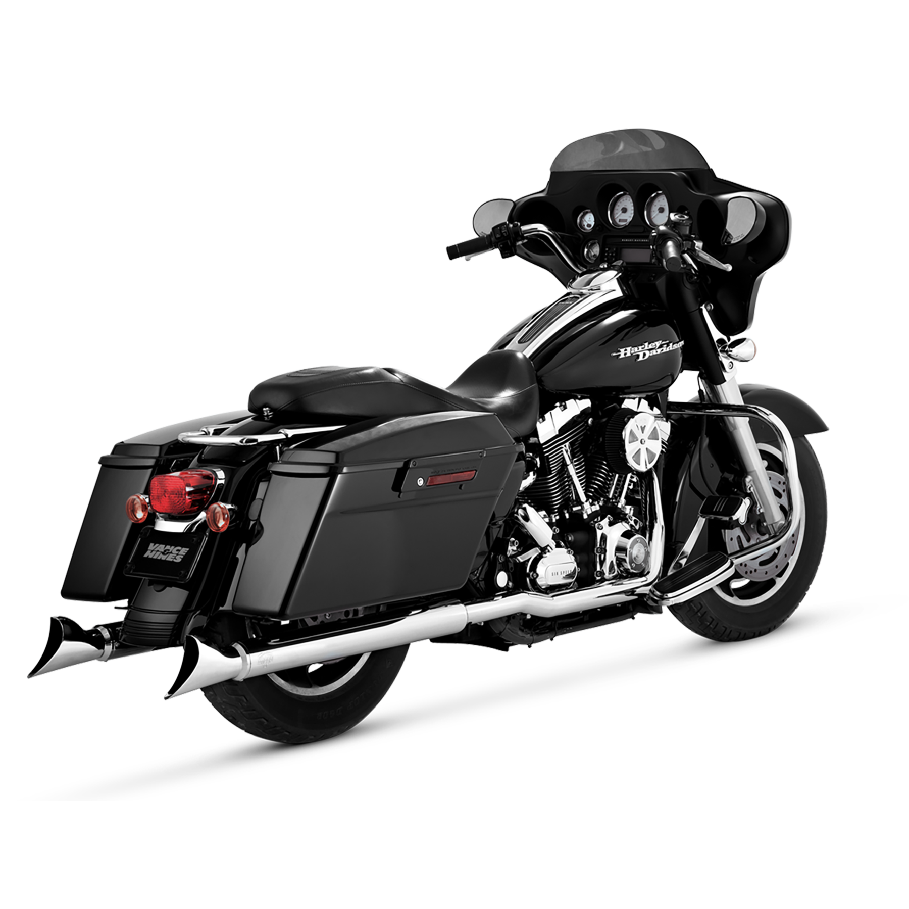 VANCE & HINES DRESSER DUALS - BLACK