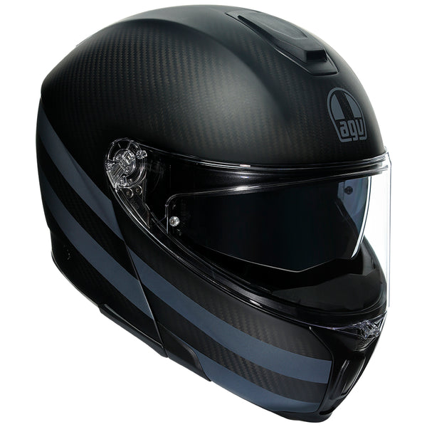 AGV SPORTMODULAR [DARK REFRACTIVE CARBON/BLACK]