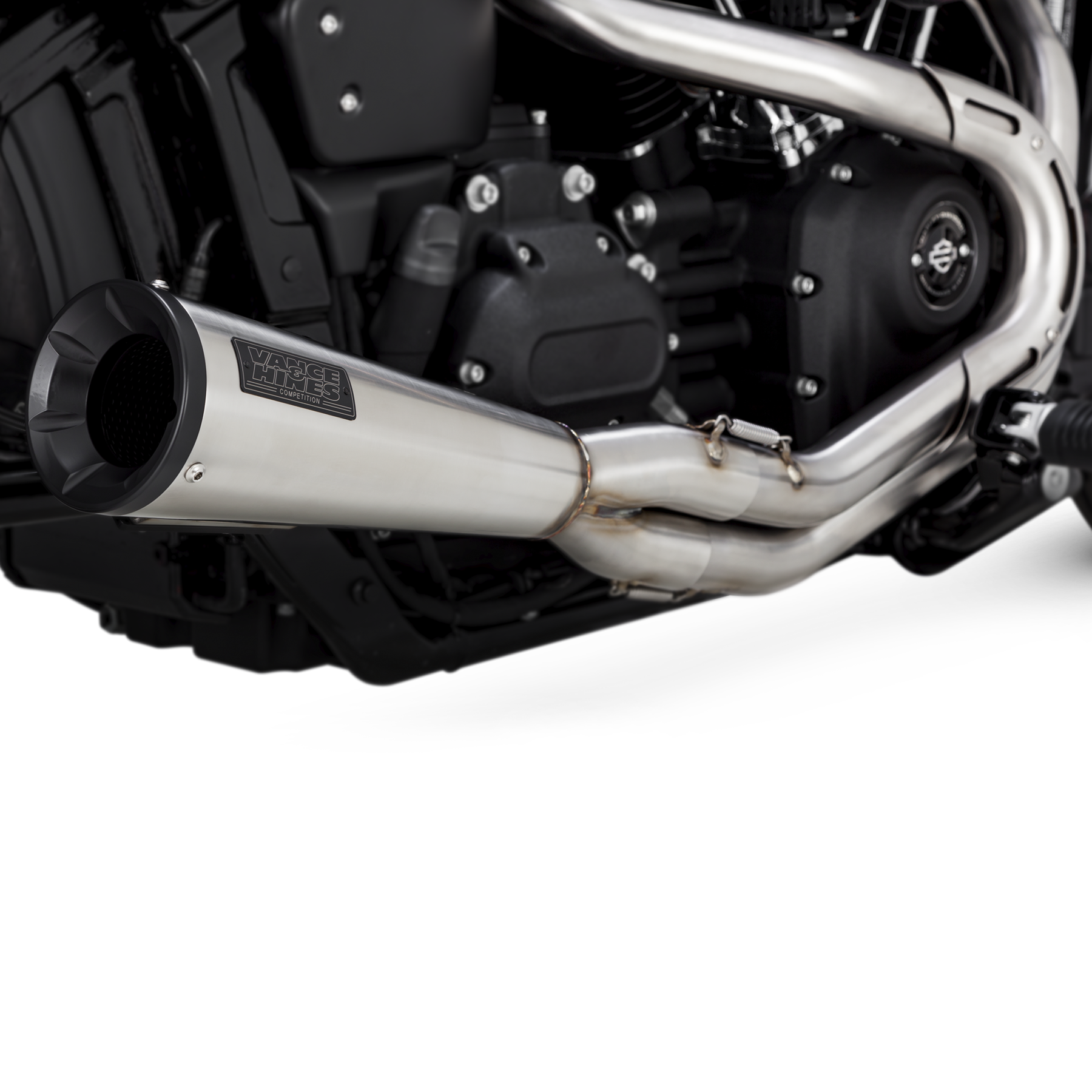 VANCE & HINES STAINLESS 2-INTO-1 UPSWEEP