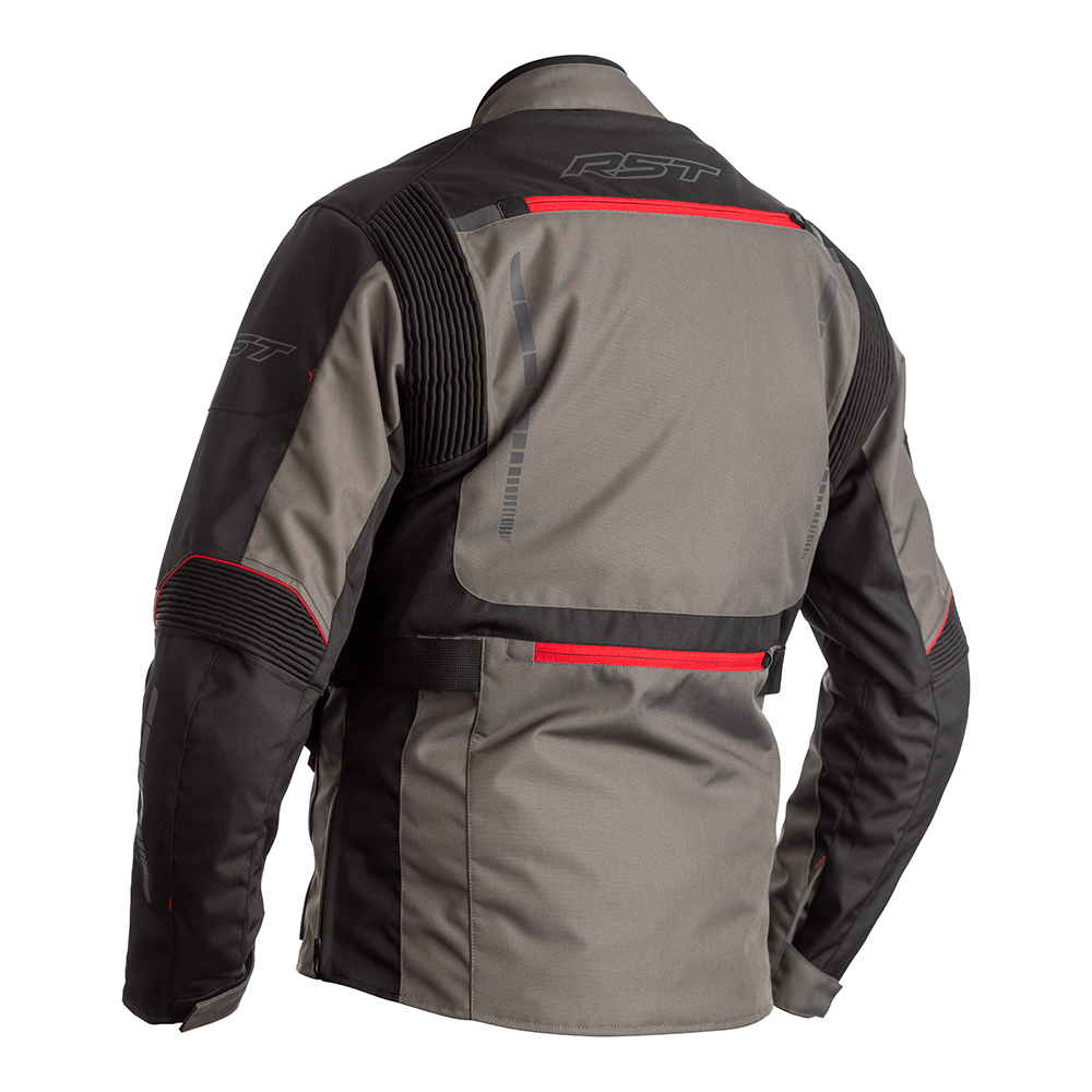 RST ATLAS TEXTILE JACKET [GREY/RED]