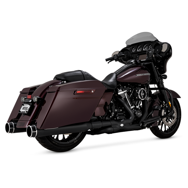 VANCE & HINES TORQUER 450 SLIP-ONS - MACHINE CUT