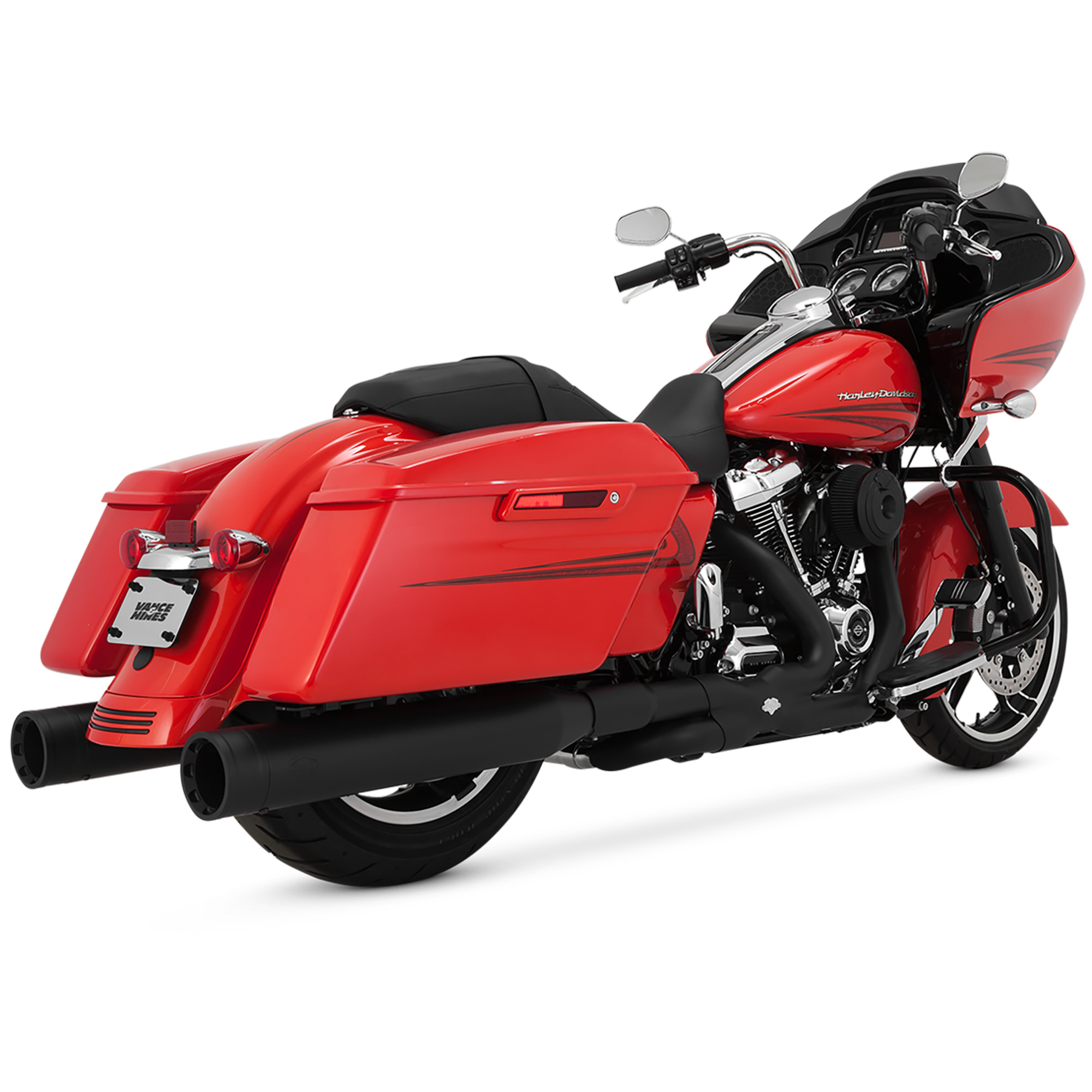 VANCE & HINES POWER DUALS - BLACK