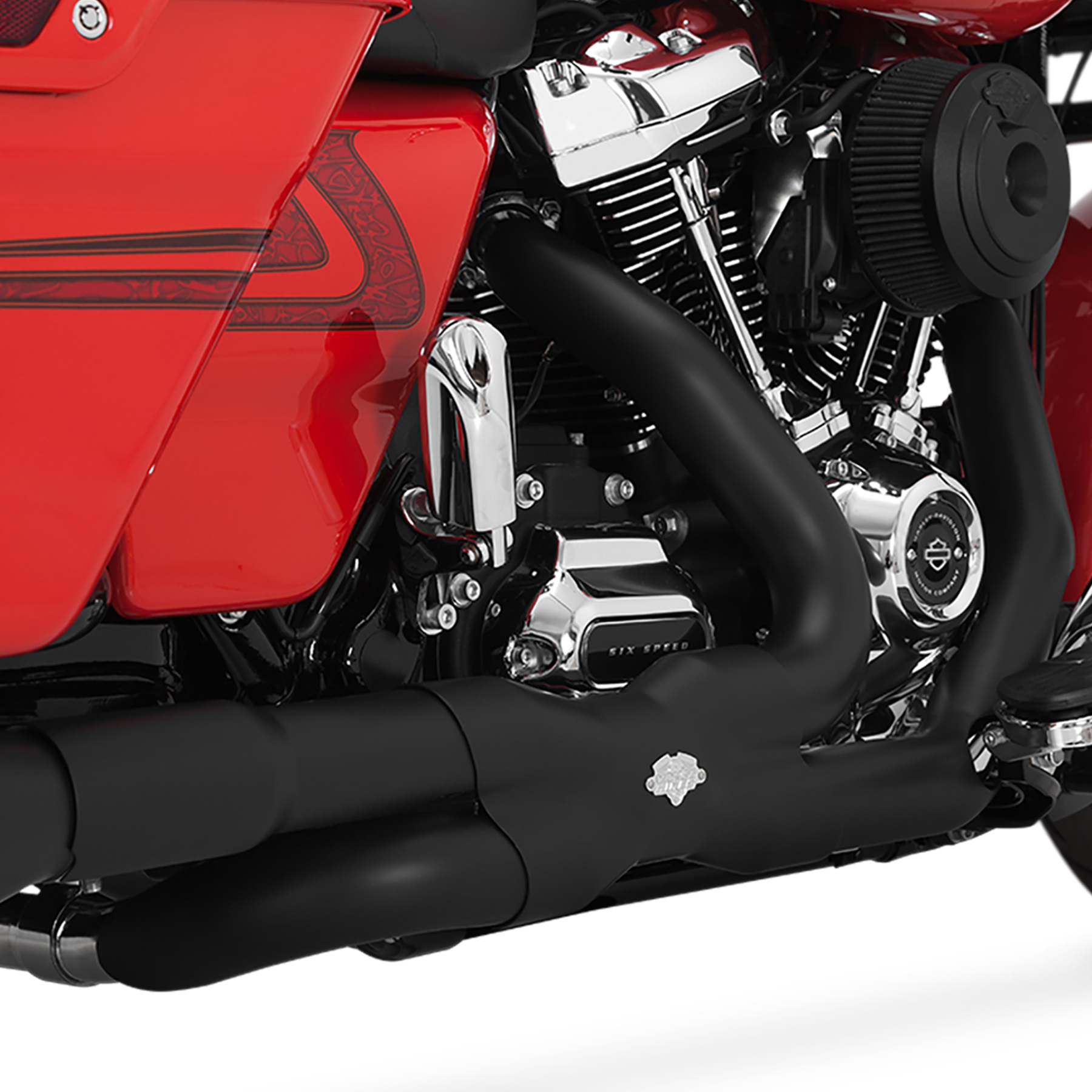 VANCE & HINES POWER DUALS - BLACK