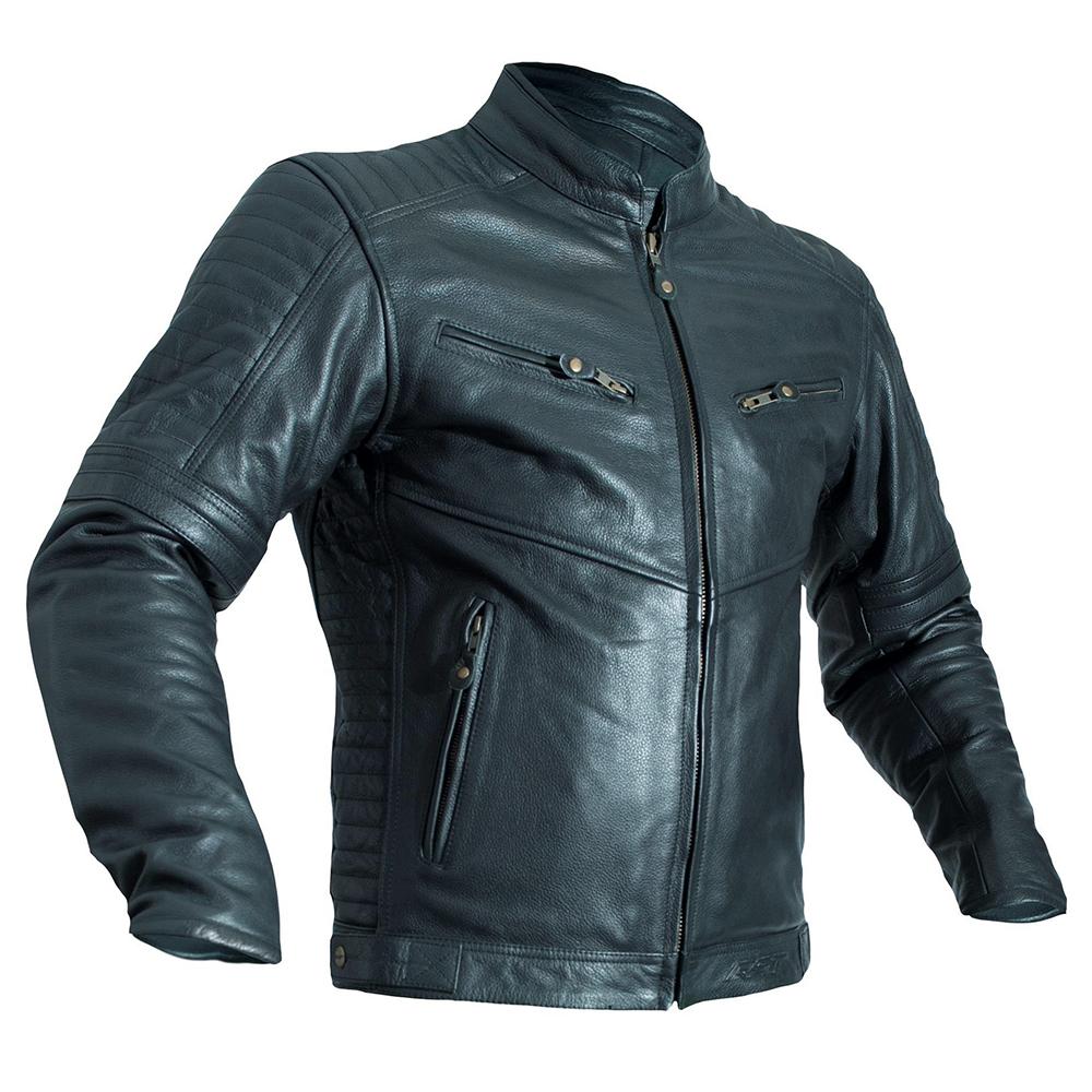 RST INTERSTATE 4 LEATHER JACKET [BLACK]