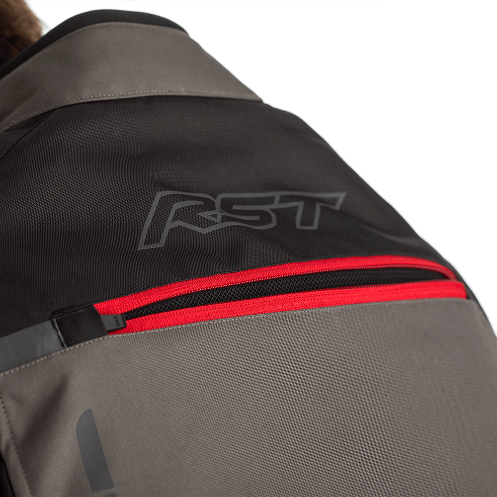 RST ATLAS TEXTILE JACKET [GREY/RED]