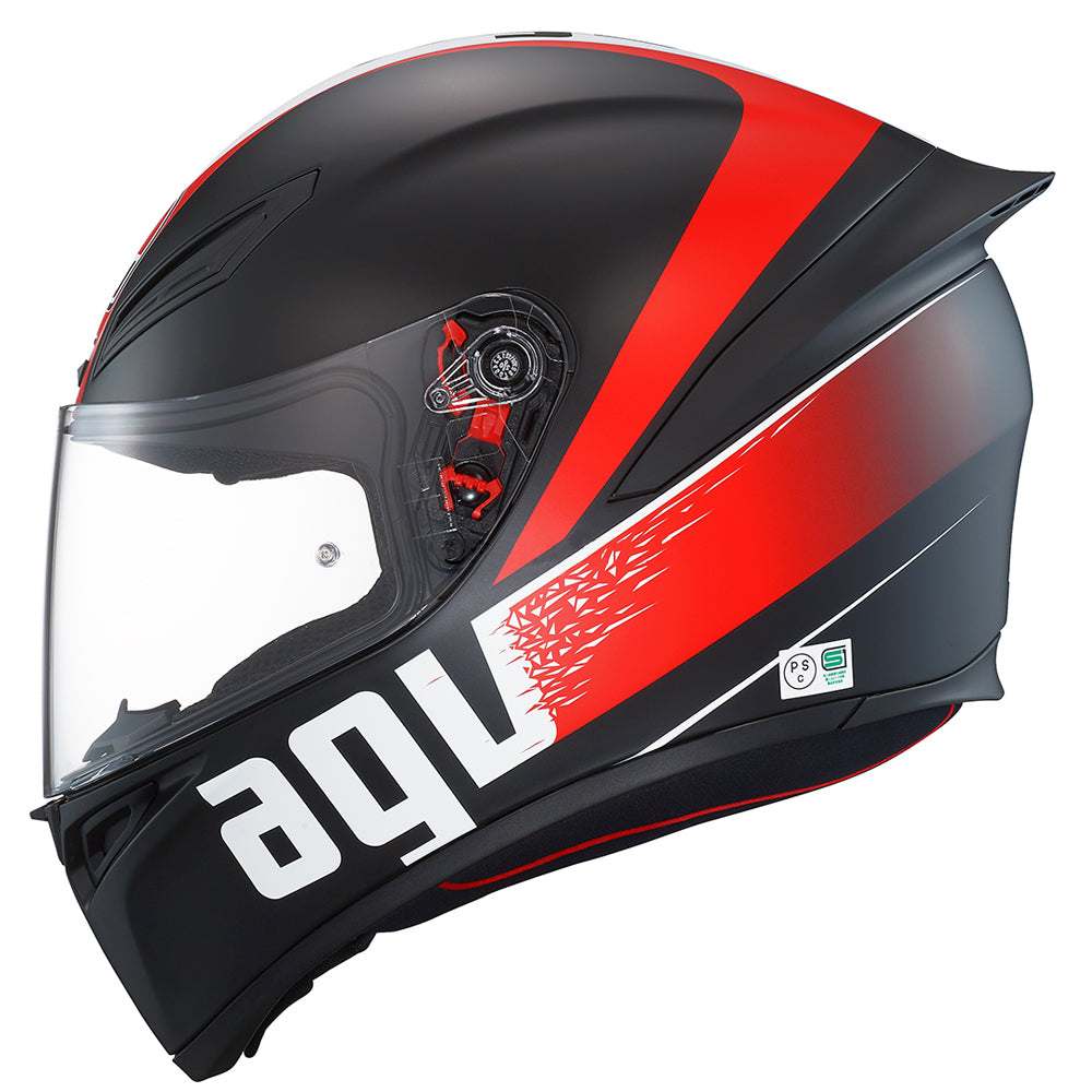 AGV K1 [GRIP MATT BLACK/RED]