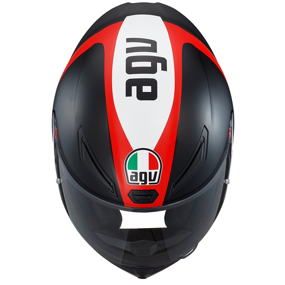 AGV K1 [GRIP MATT BLACK/RED]