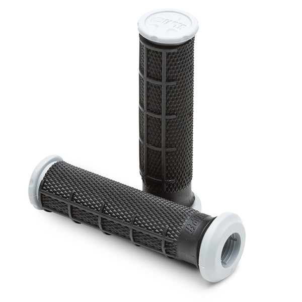 ATV Dual Density Grips - Half-Waffle Black