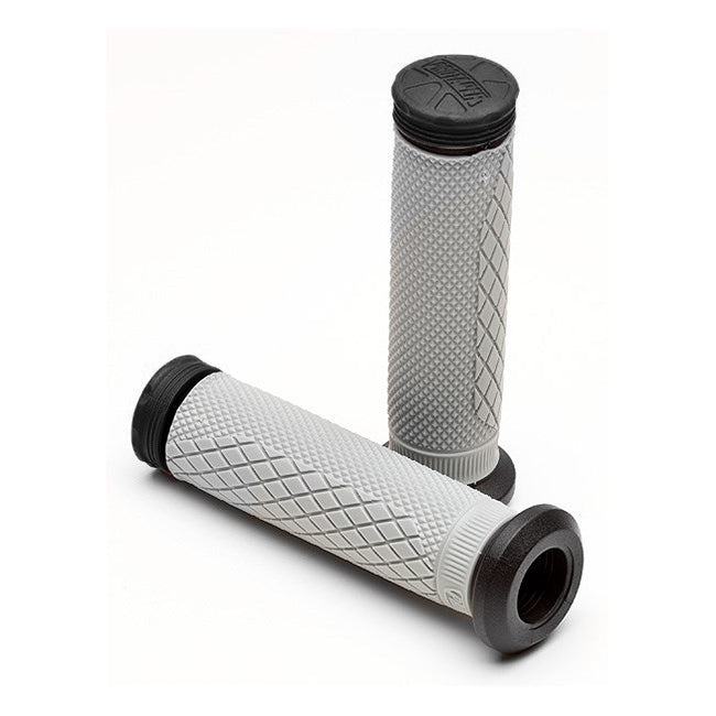 ATV Tri Density Grips - Full Diamond - Black