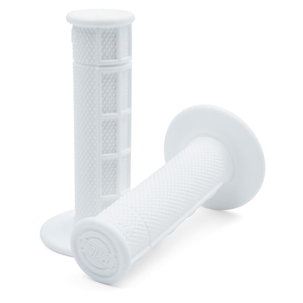 Race Cut Grips - White