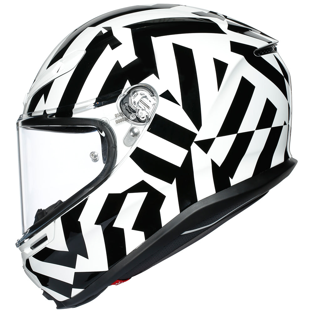 AGV K6 SECRET [BLACK/WHITE]